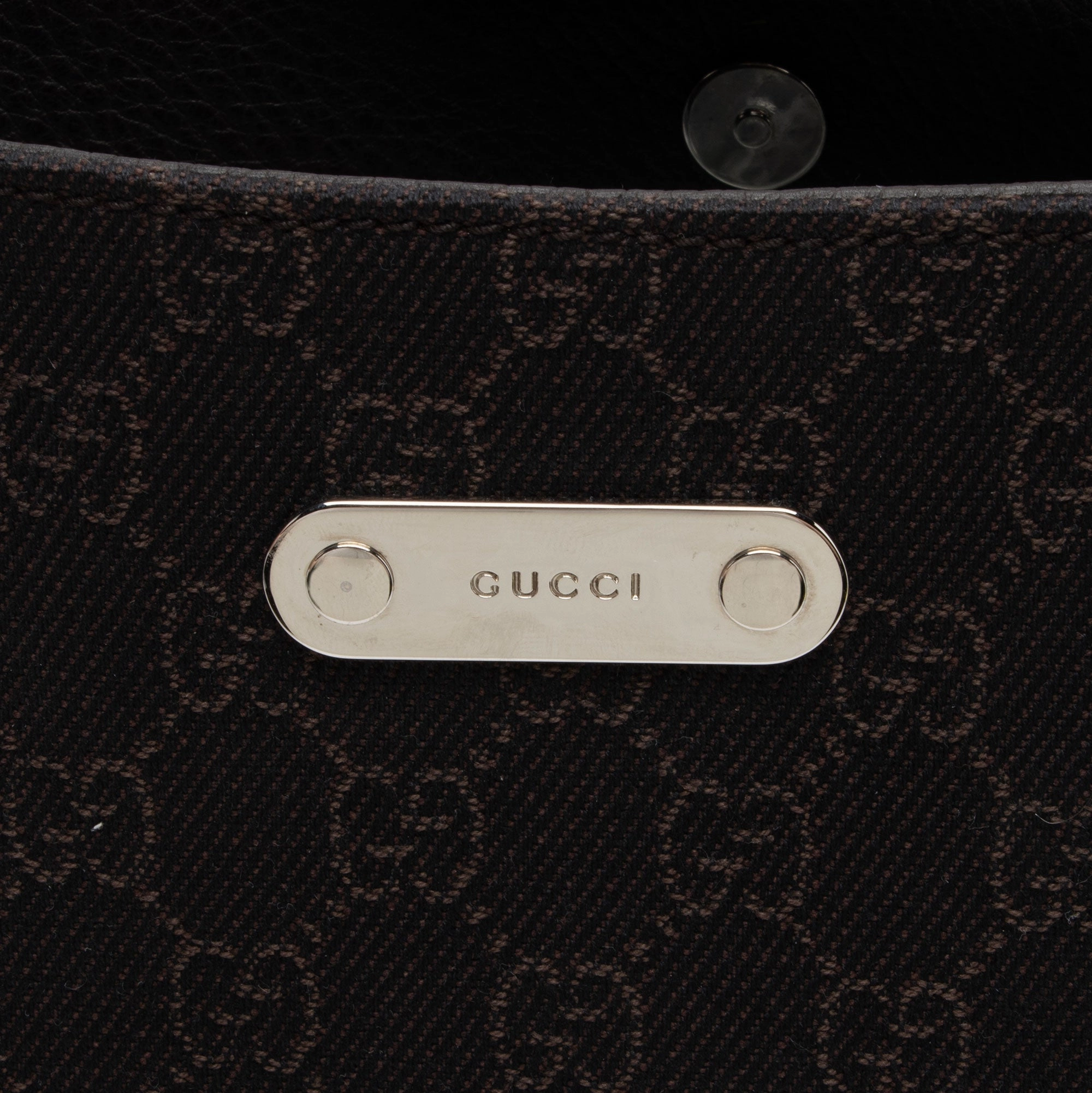 Gucci GG Denim Shoulder Bag (SHF-mP1GGZ)