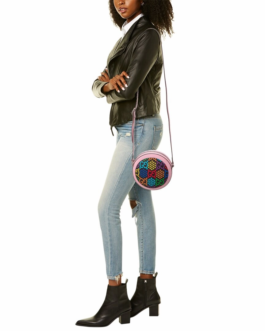 Gucci GG GG Psychedelic Canvas & Leather Crossbody