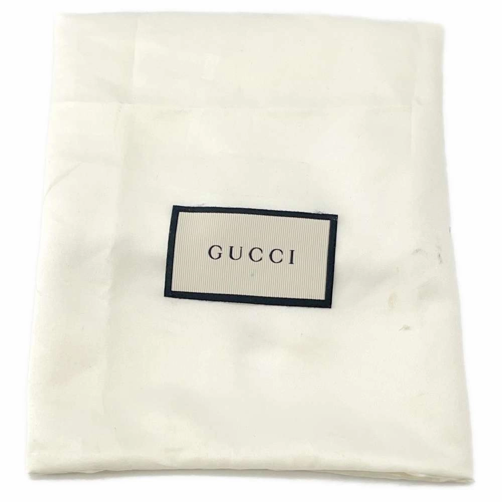 GUCCI GG Marmont Alley Shoulder Bag White550129 Leather Size Small