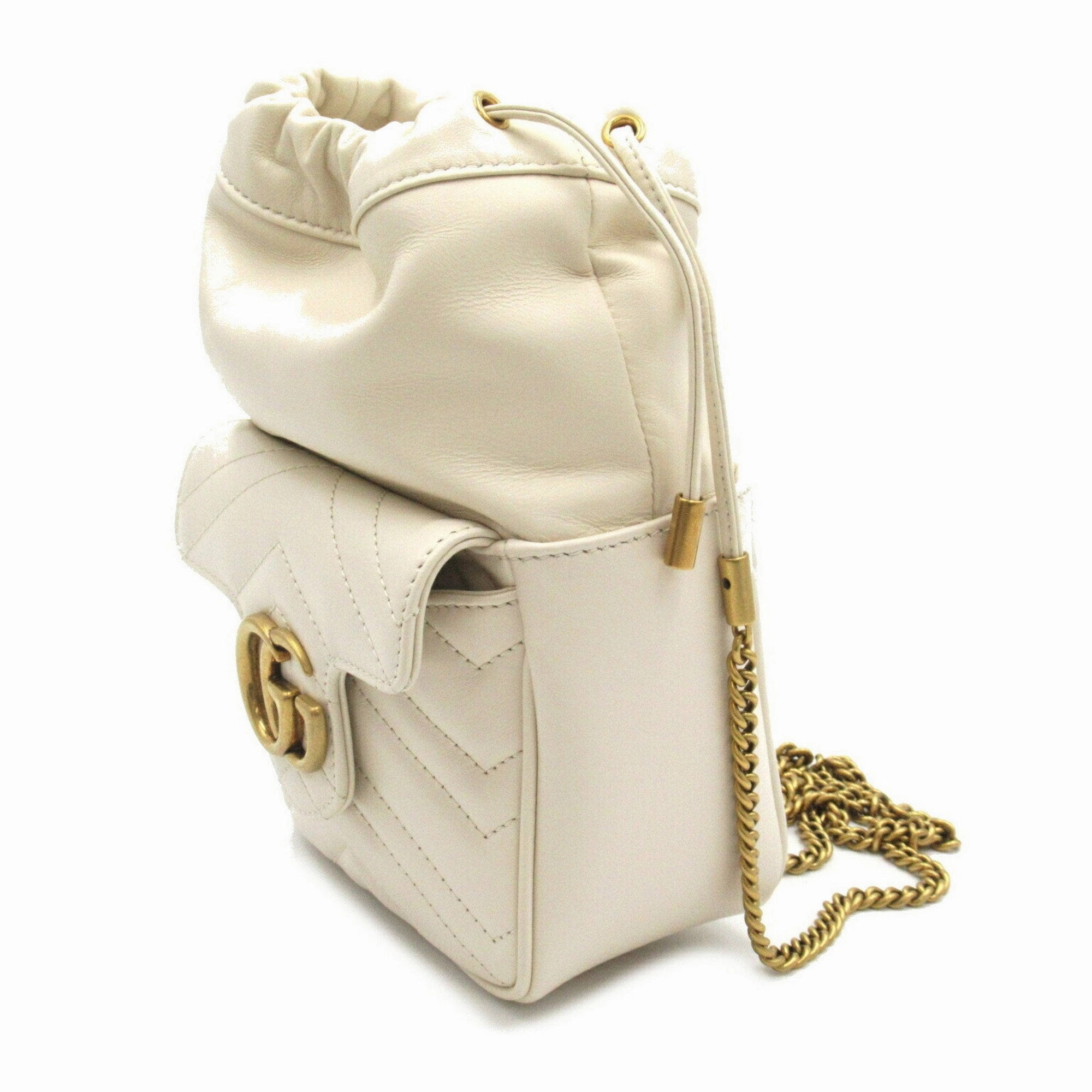 Gucci Gg Marmont  Leather Shoulder Bag ()