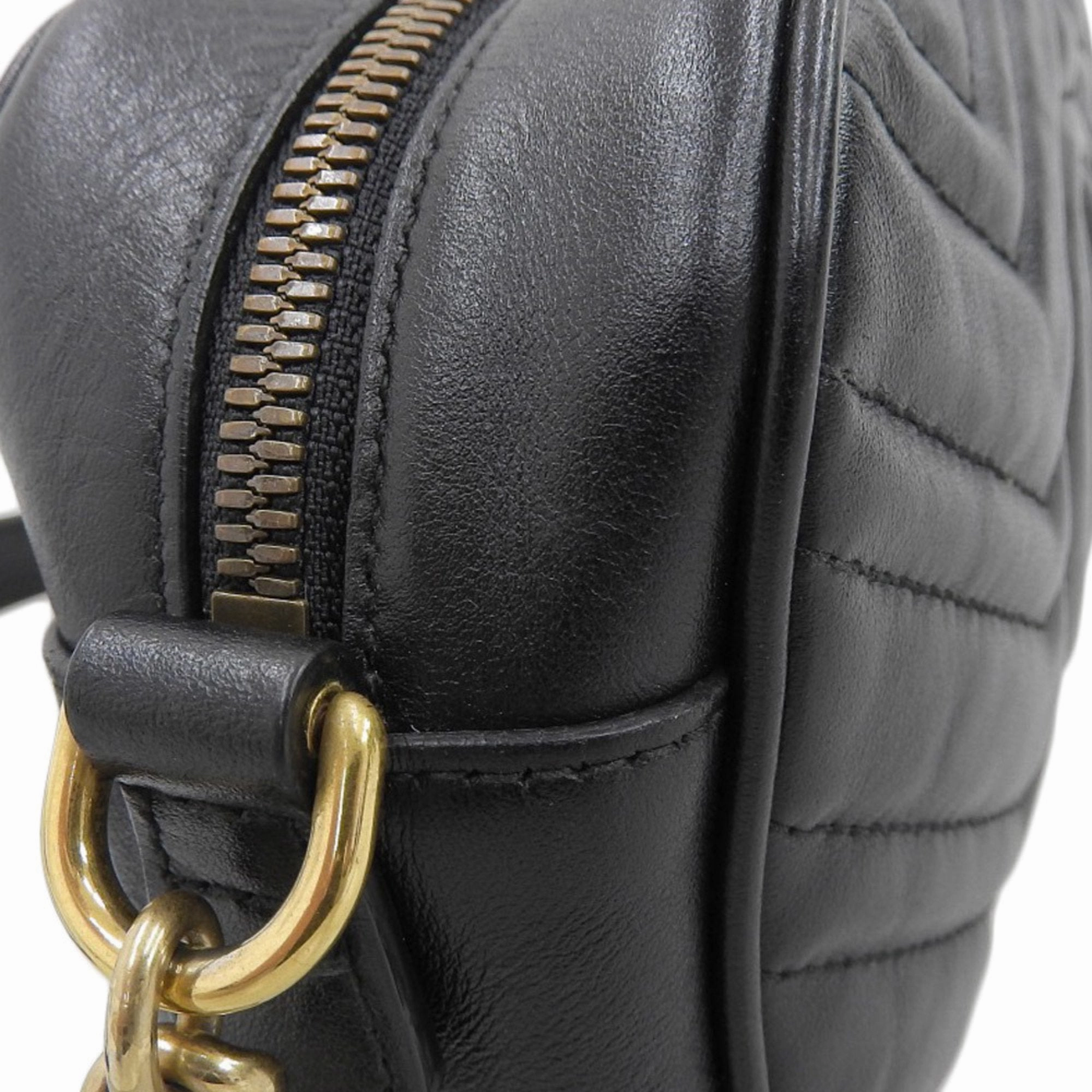 Gucci Gg Marmont  Leather Shoulder Bag ()