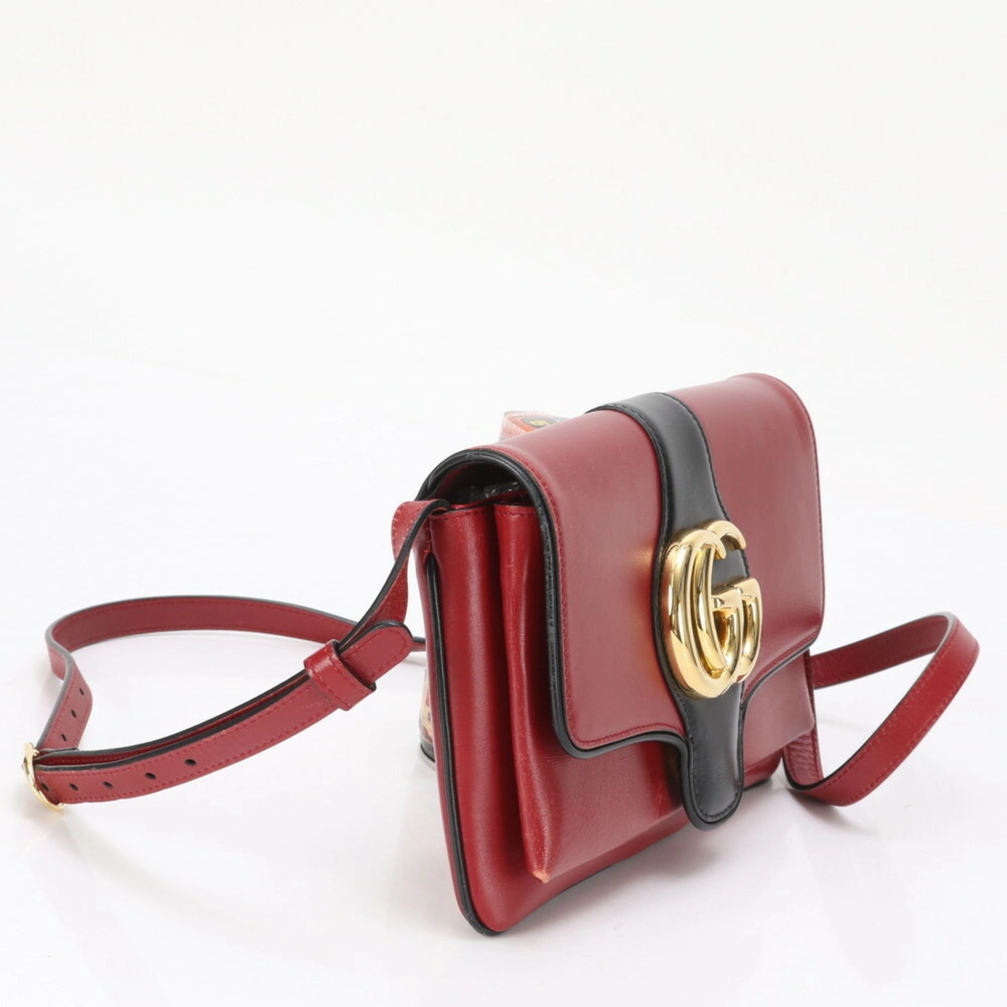 Gucci Gg Marmont  Leather Shoulder Bag (Pre-Owned)