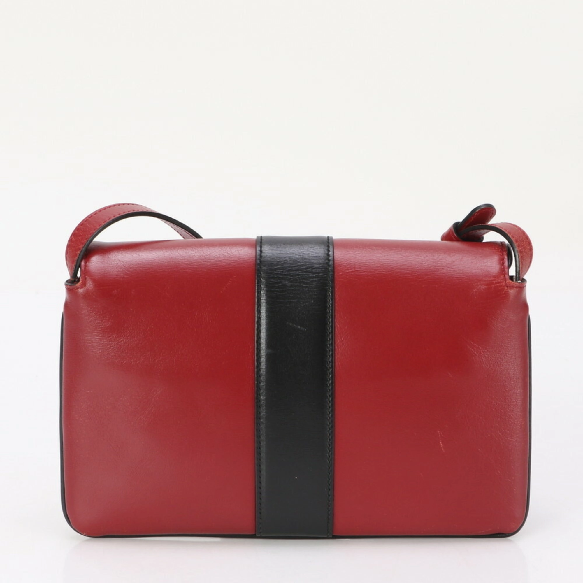 Gucci Gg Marmont  Leather Shoulder Bag (Pre-Owned)