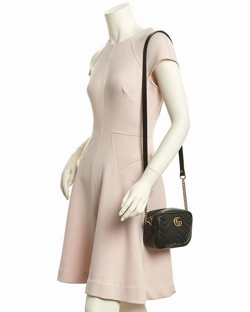 Gucci GG Marmont Mini Matelasse Leather Crossbody