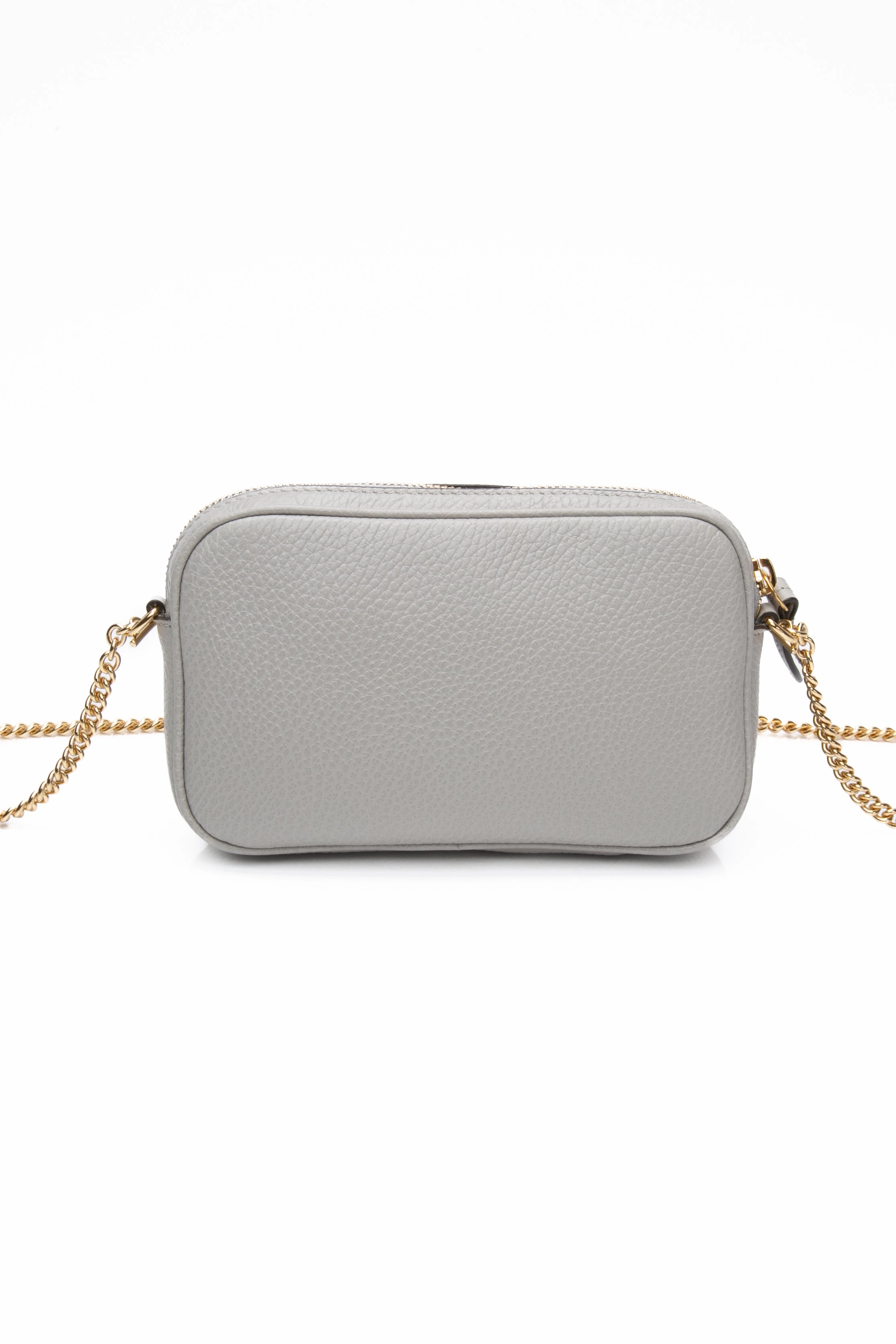 GUCCI GG Marmont Super Mini Grey Crossbody Bag