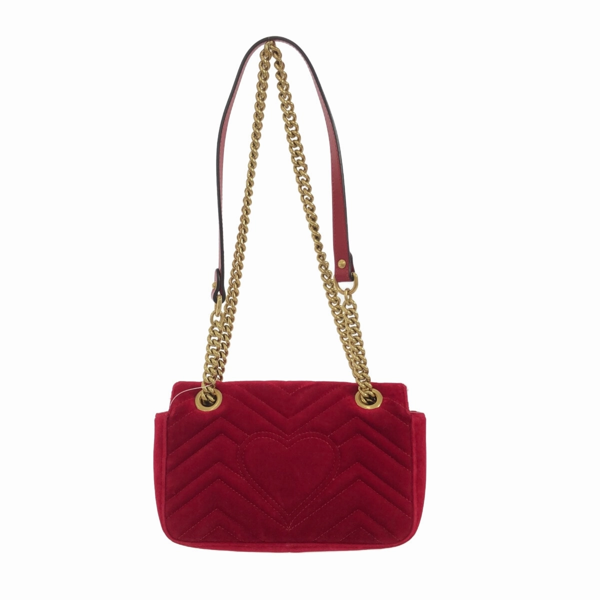 Gucci Gg Marmont  Velvet Shoulder Bag ()