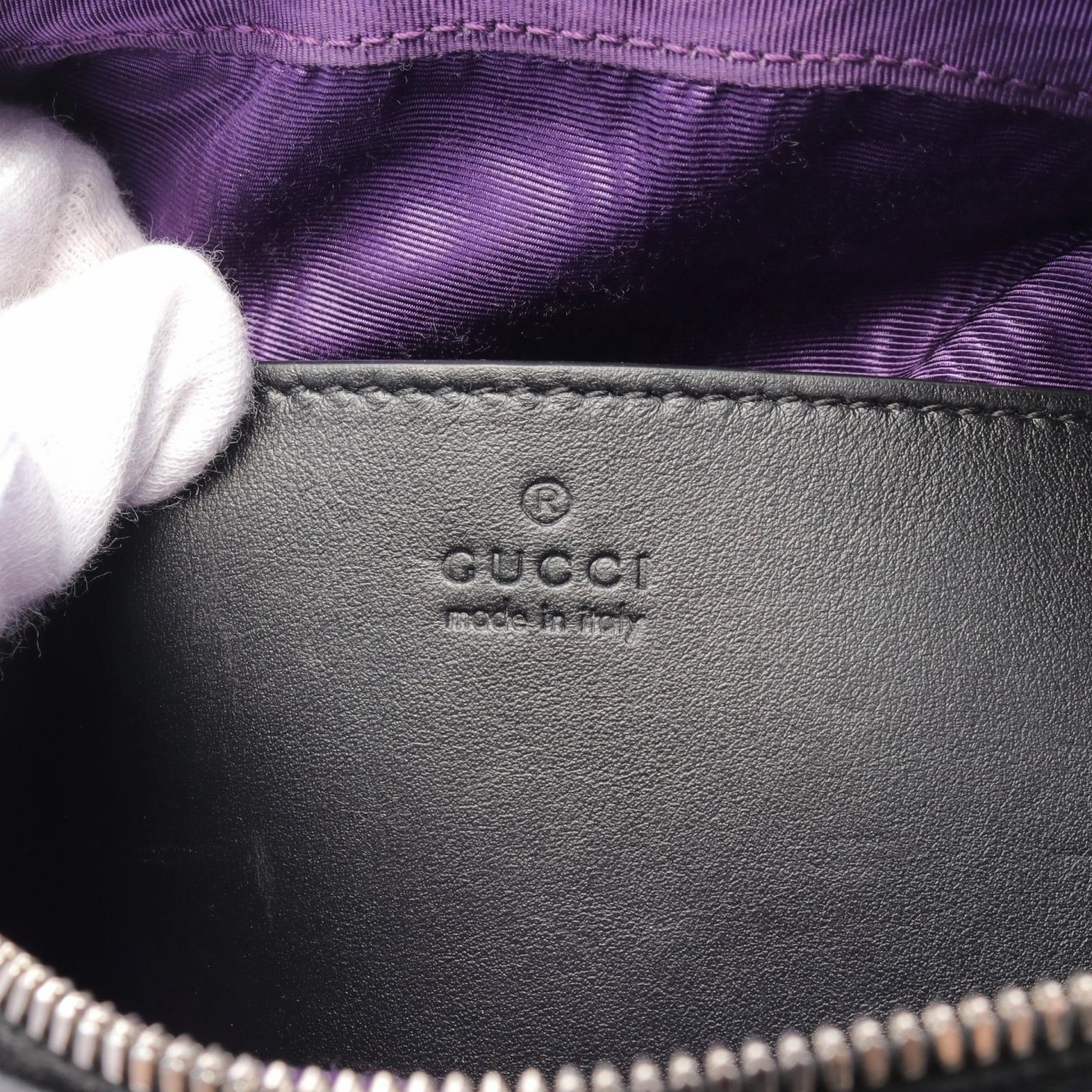 Gucci GG Matelass Small Nylon Leather Shoulder Bag