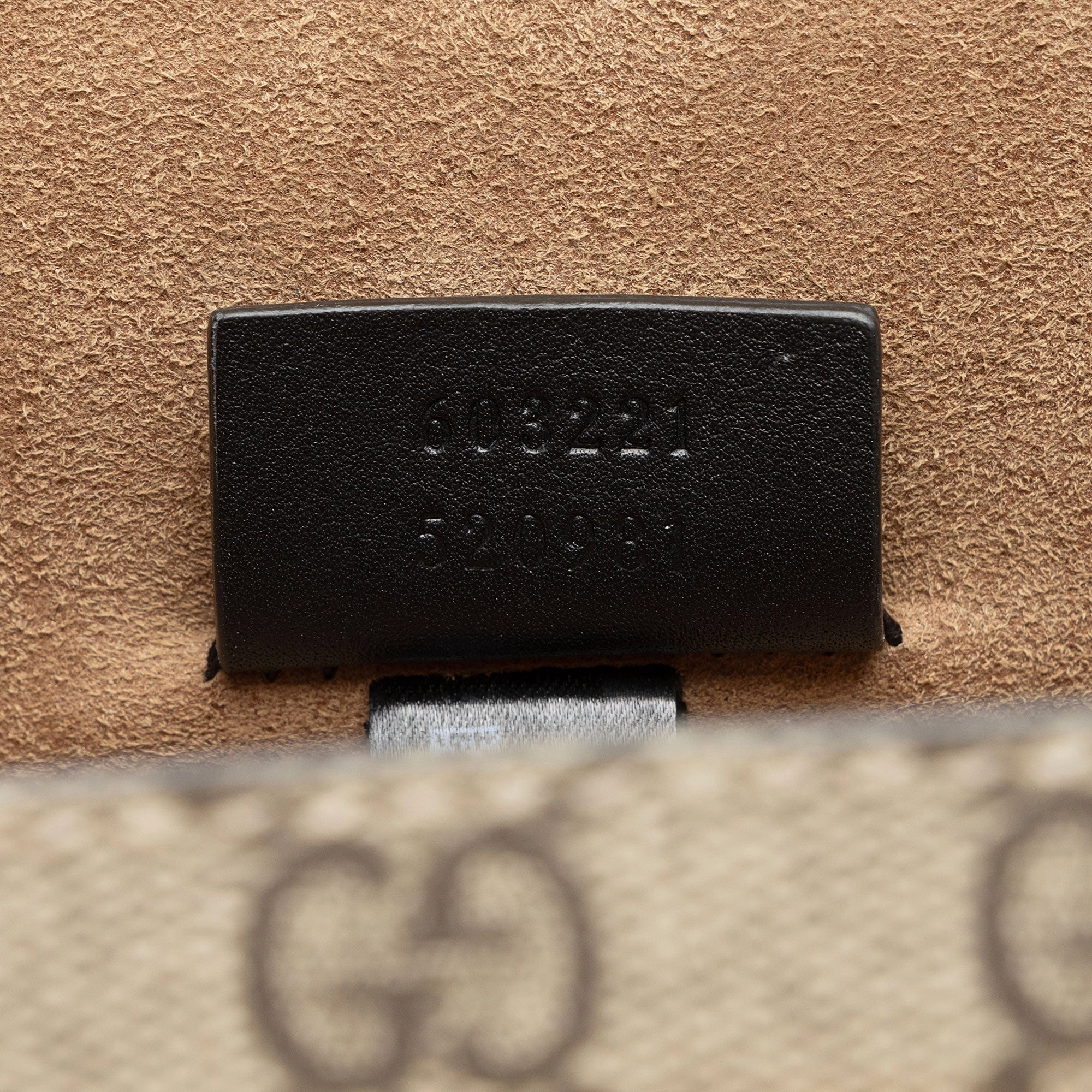 Gucci GG Supreme Bamboo Padlock Top Handle Shoulder Bag (SHF-Kwo5hy)