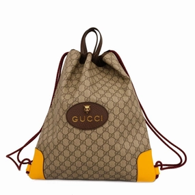 Gucci Gg Supreme  Canvas Backpack Bag ()