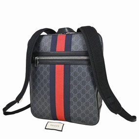 Gucci Gg Supreme  Canvas Backpack Bag ()