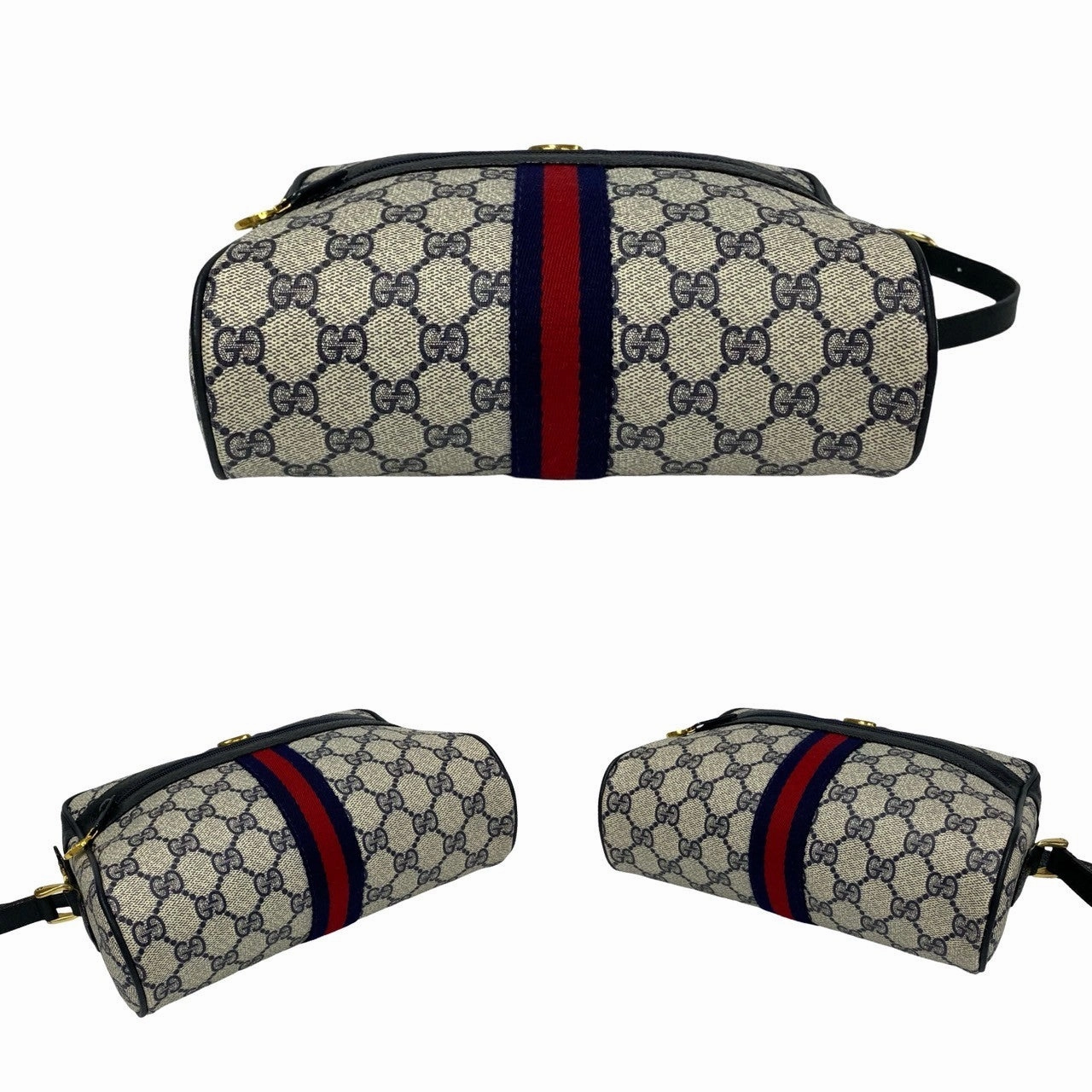 Gucci GG Supreme Crossbody Bag Canvas Crossbody Bag
