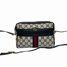 Gucci GG Supreme Crossbody Bag Canvas Crossbody Bag