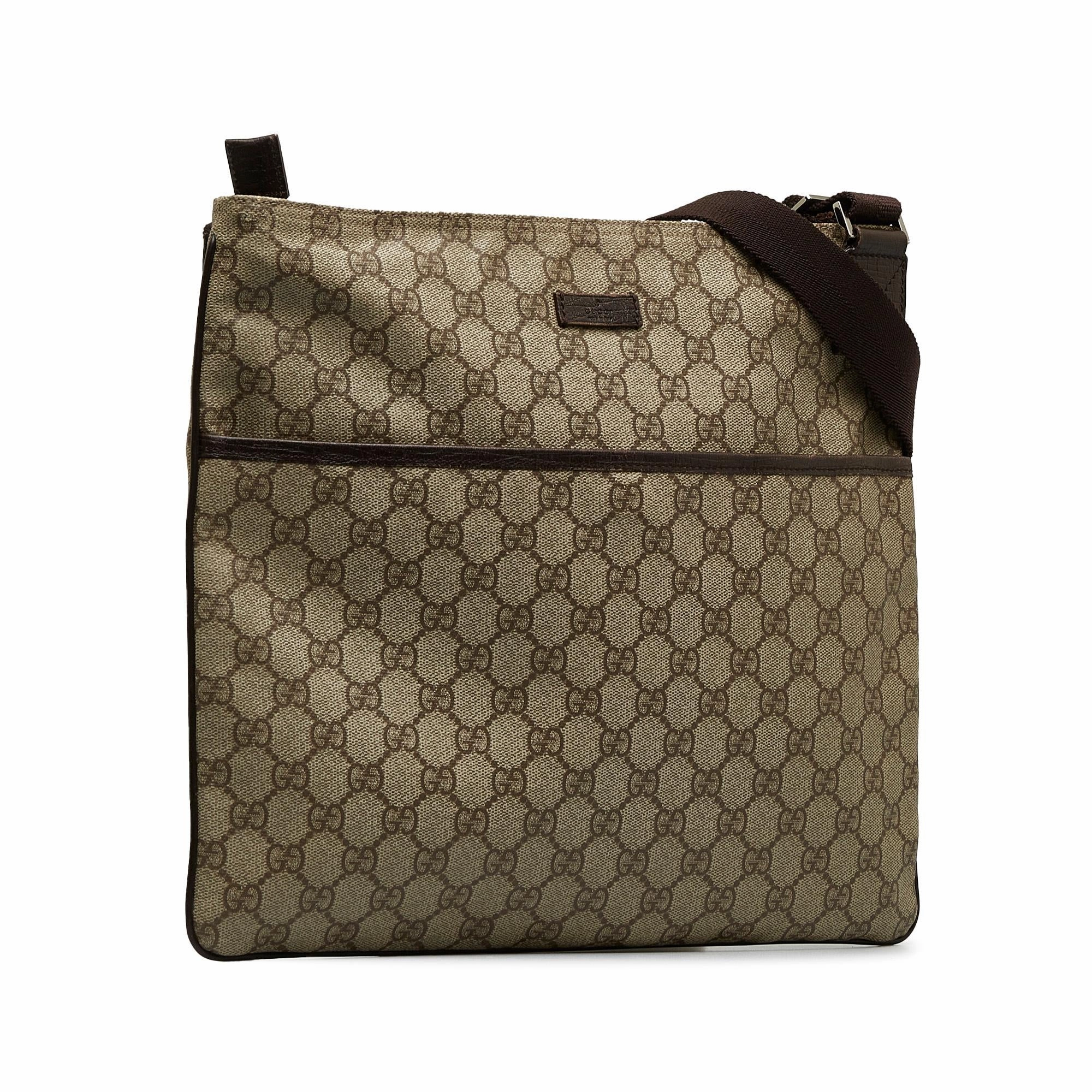 Gucci GG Supreme Crossbody Bag (SHG-P35zbi)