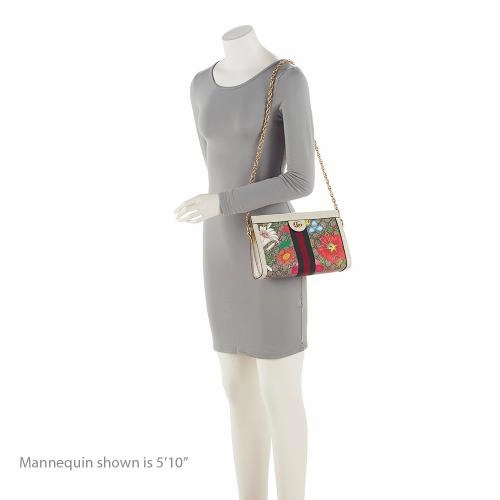 Gucci GG Supreme Flora Ophidia Shoulder Bag (SHF-EhHvKa)