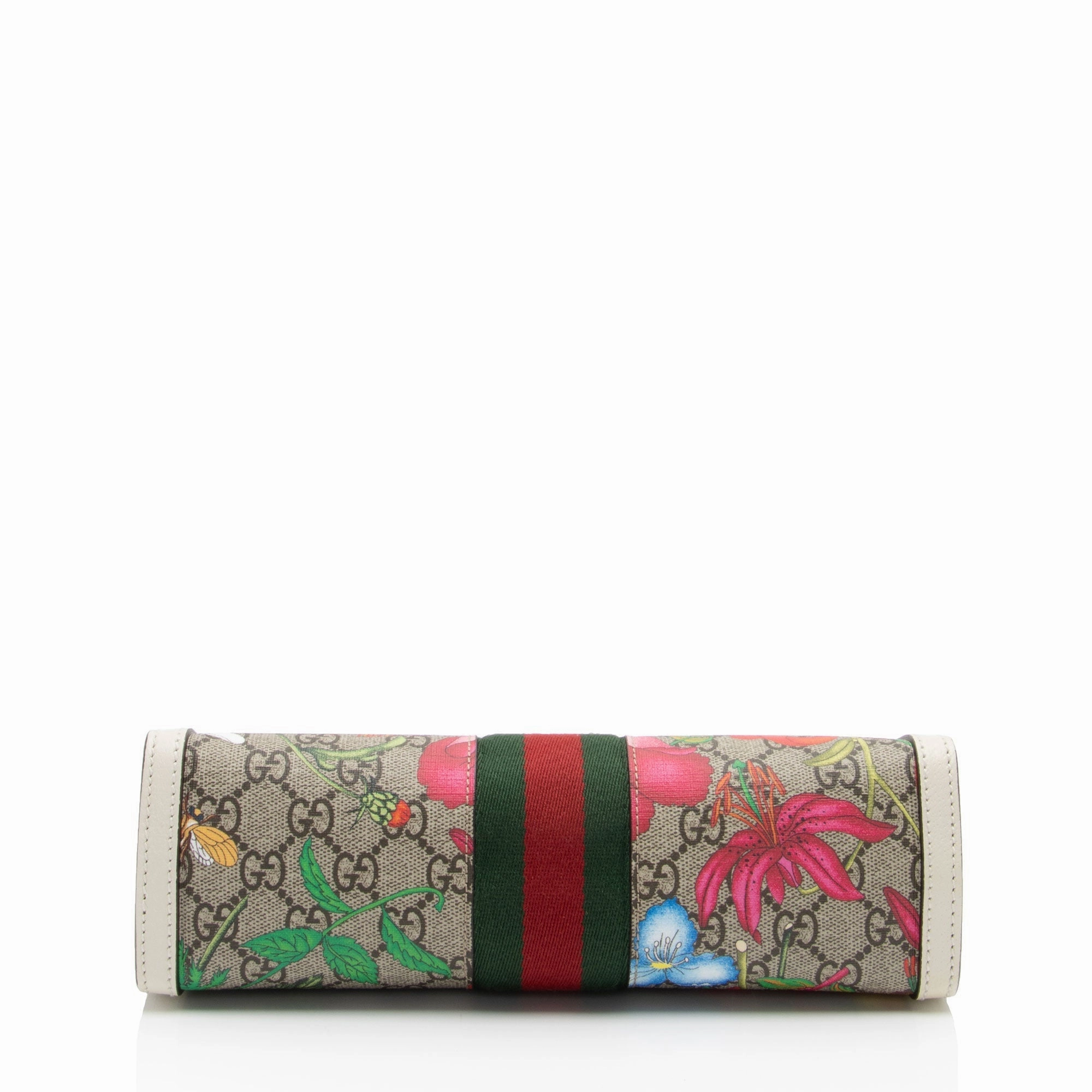 Gucci GG Supreme Flora Ophidia Shoulder Bag (SHF-EhHvKa)