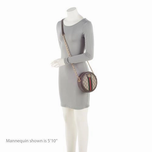 Gucci GG Supreme Ophidia Round Mini Shoulder Bag (SHF-99m356)