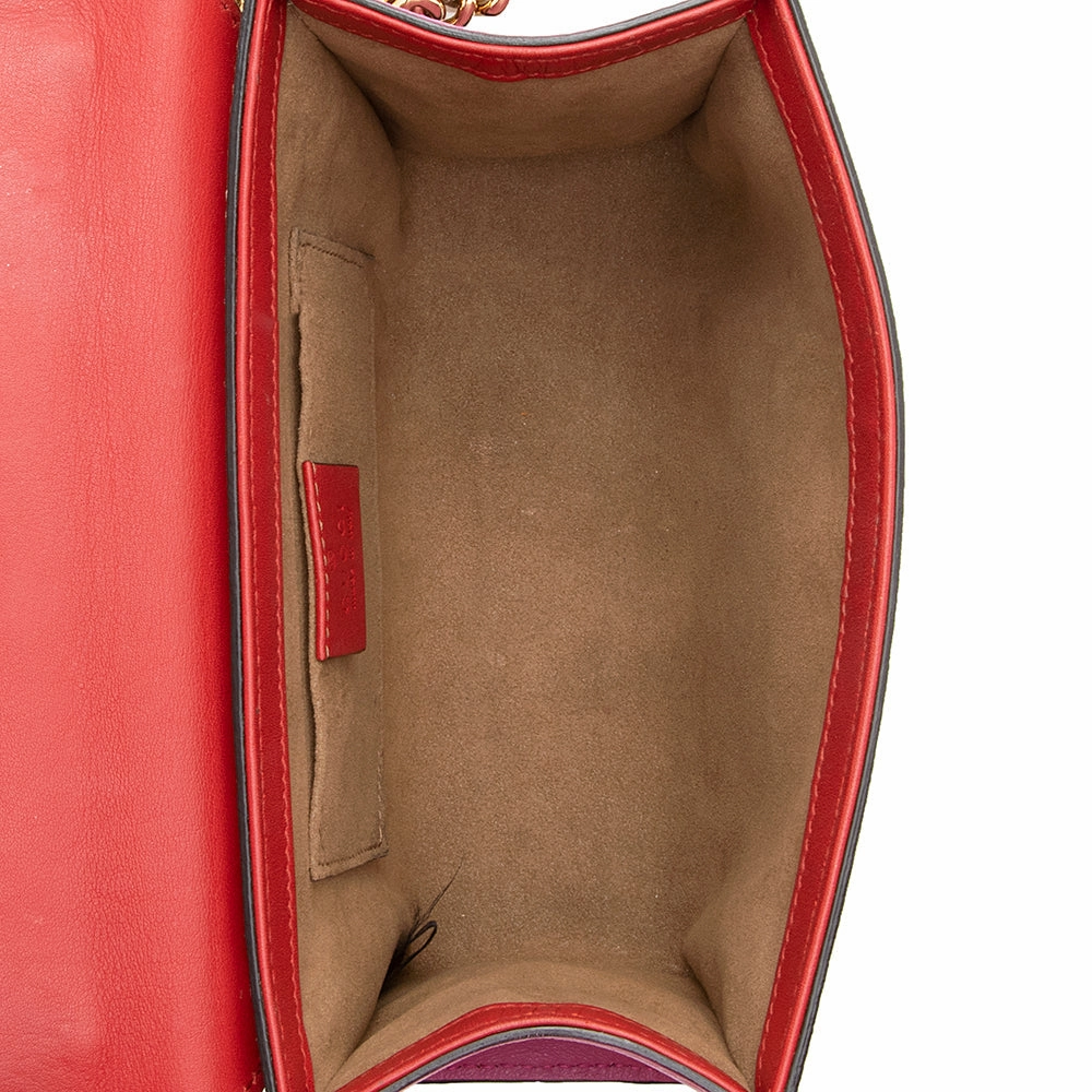 Gucci GG Supreme Padlock Small Shoulder Bag (SHF-20632)