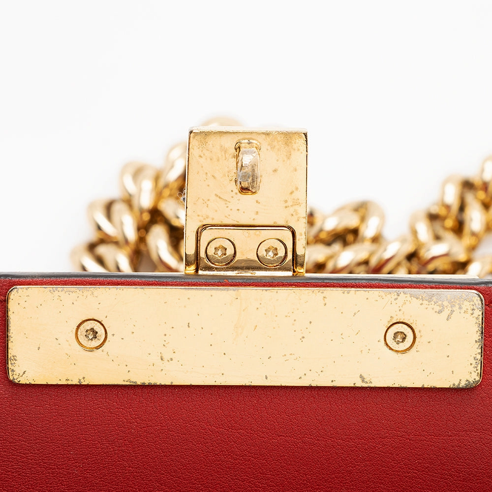 Gucci GG Supreme Padlock Small Shoulder Bag (SHF-20632)