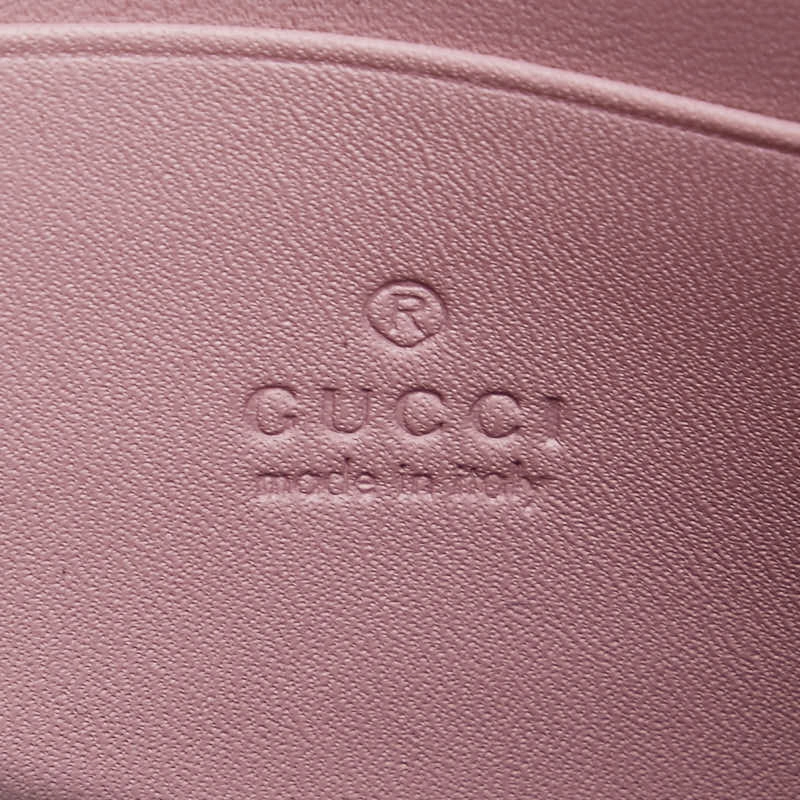 Gucci GG Supreme Pearl Chain Wallet Shoulder Bag
