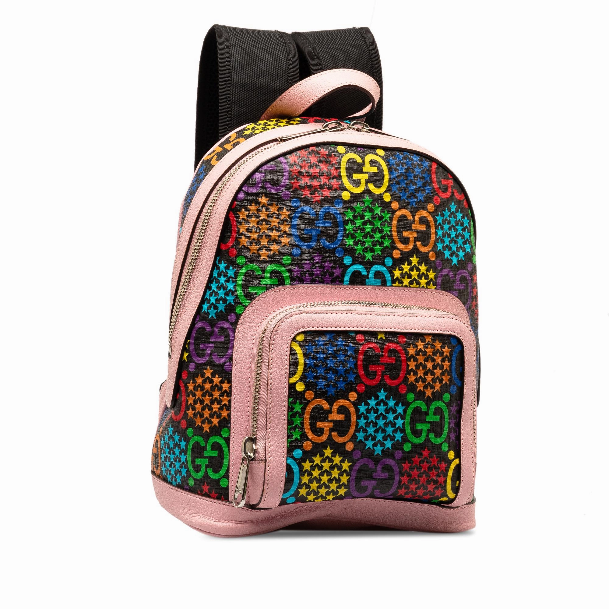 Gucci GG Supreme Psychedelic Backpack (SHG-m1cRpB)