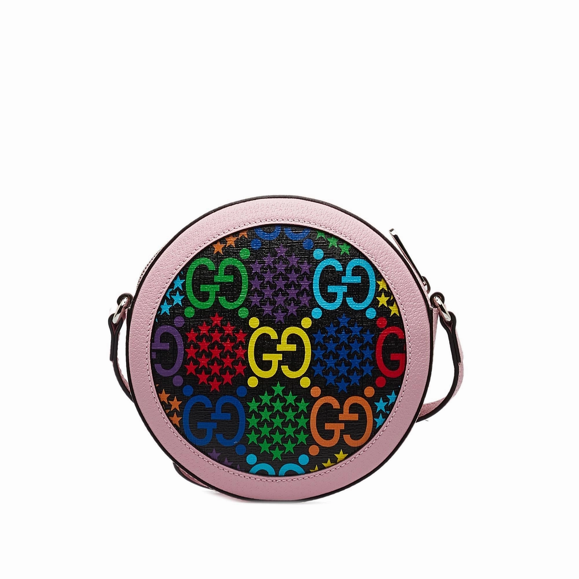 Gucci GG Supreme Psychedelic Round Crossbody Bag (SHG-gwT8Fo)