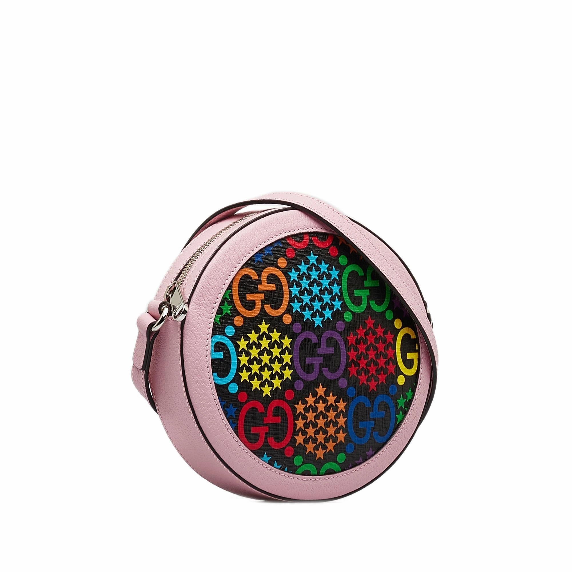 Gucci GG Supreme Psychedelic Round Crossbody Bag (SHG-gwT8Fo)