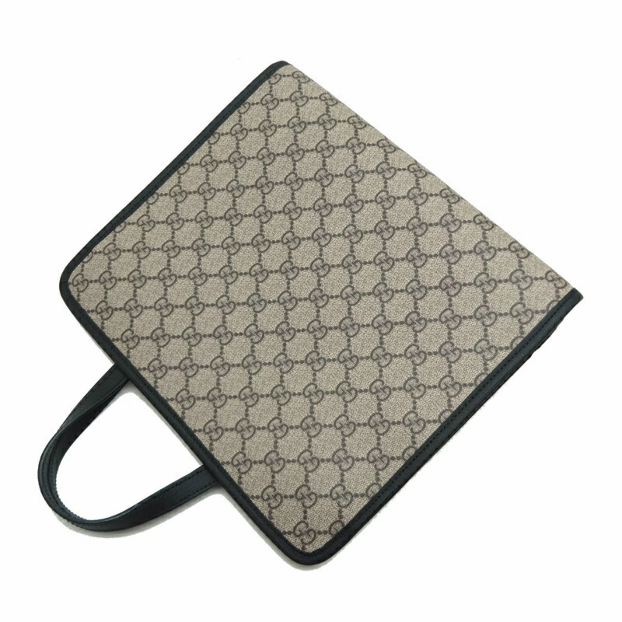Gucci  Gg Supreme Pvc Leather Shoulder Bag (Pre-Owned)