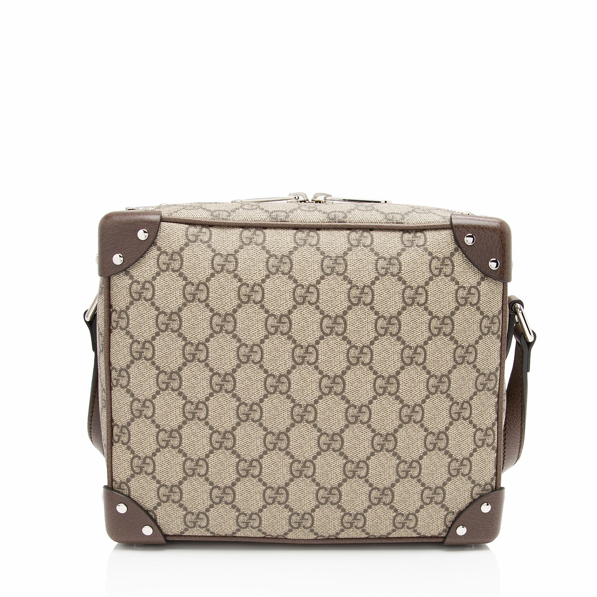 Gucci GG Supreme Square Shoulder Bag (SHF-FRVhxl)