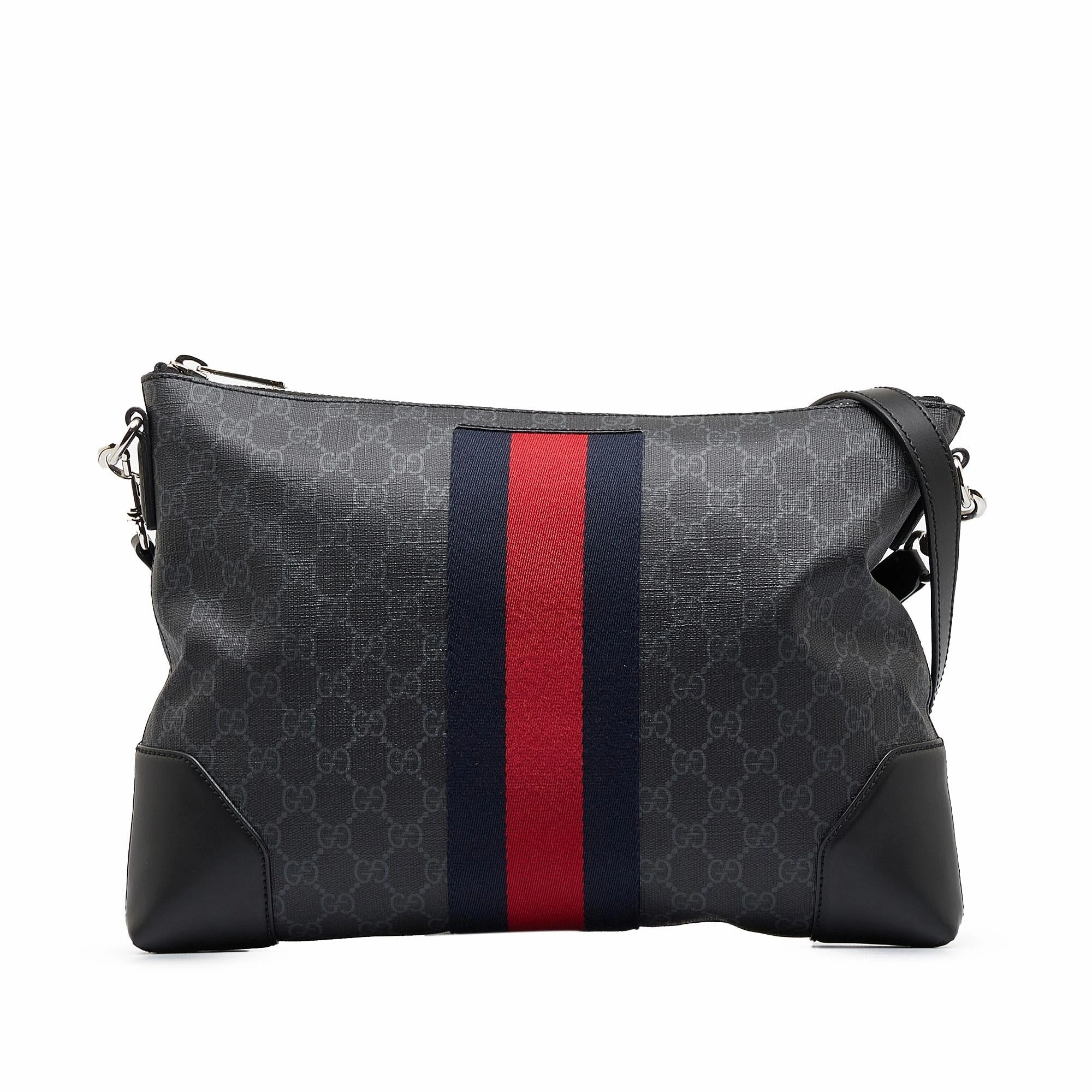 Gucci GG Supreme Web Crossbody Bag (SHG-gkkz7w)