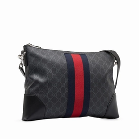 Gucci GG Supreme Web Crossbody Bag (SHG-gkkz7w)