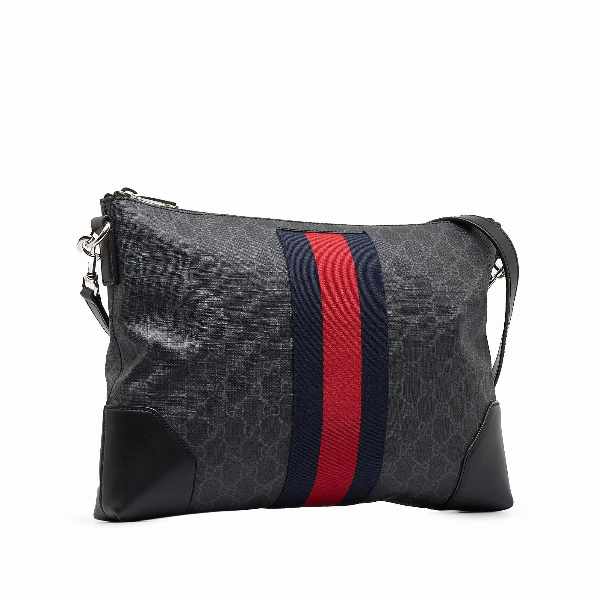 Gucci GG Supreme Web Crossbody Bag (SHG-gkkz7w)