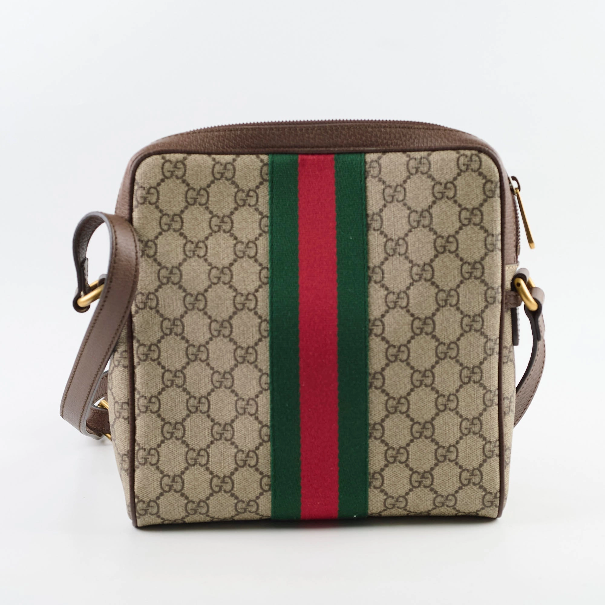 Gucci GG Surpreme Messenger Bag Beige