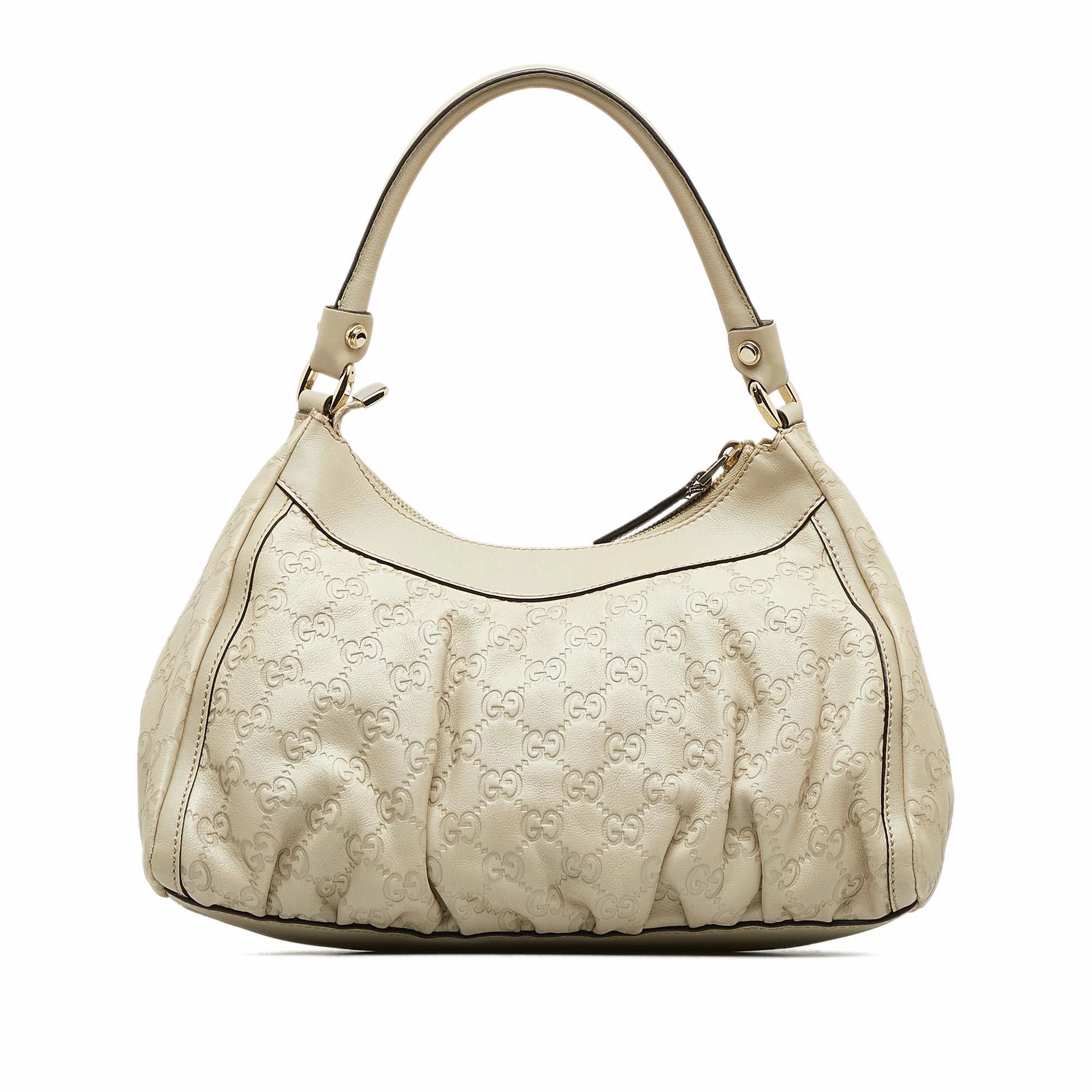 Gucci Guccissima Abbey D-Ring Shoulder Bag (SHG-gmYwbd)