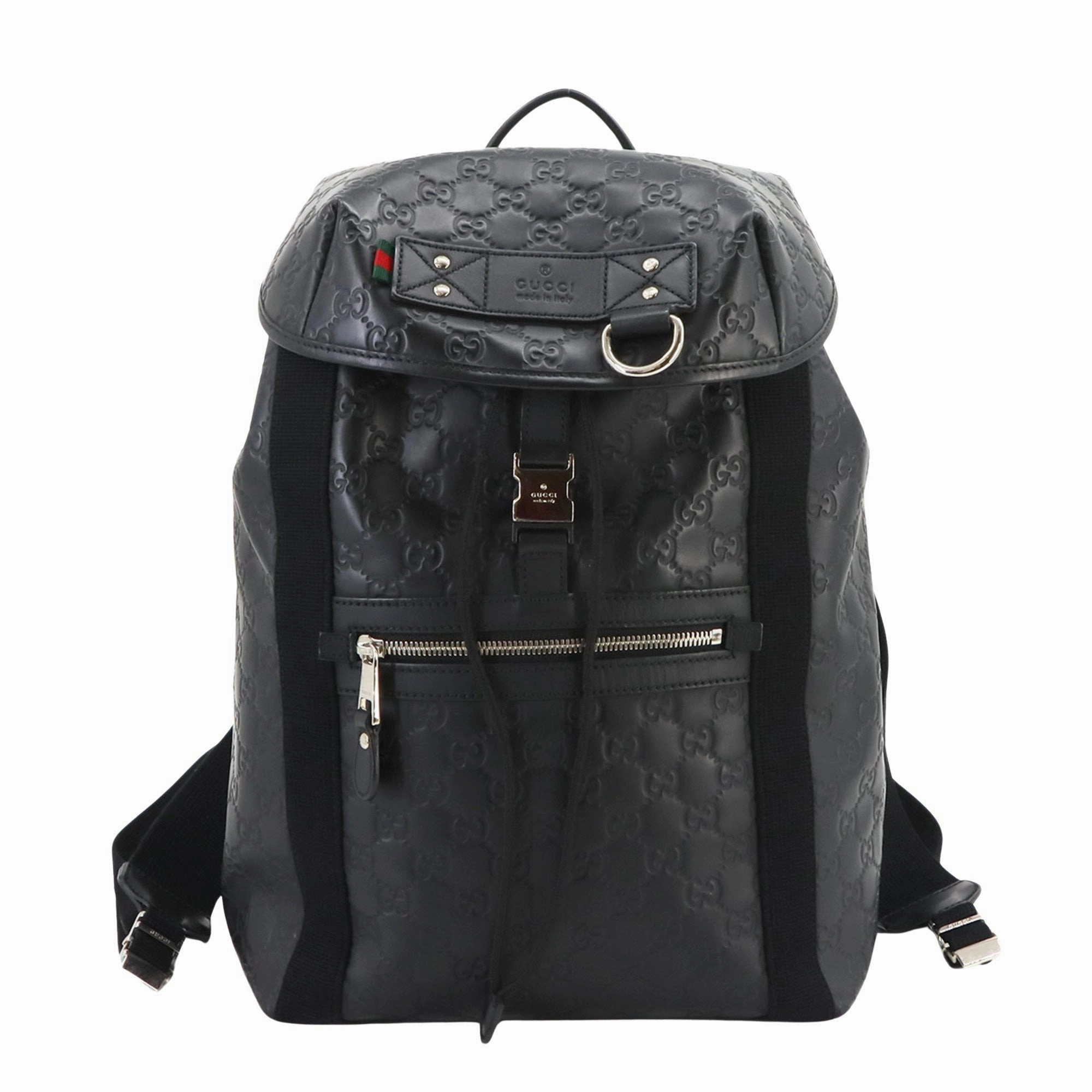 Gucci Guccissima  Leather Backpack Bag ()