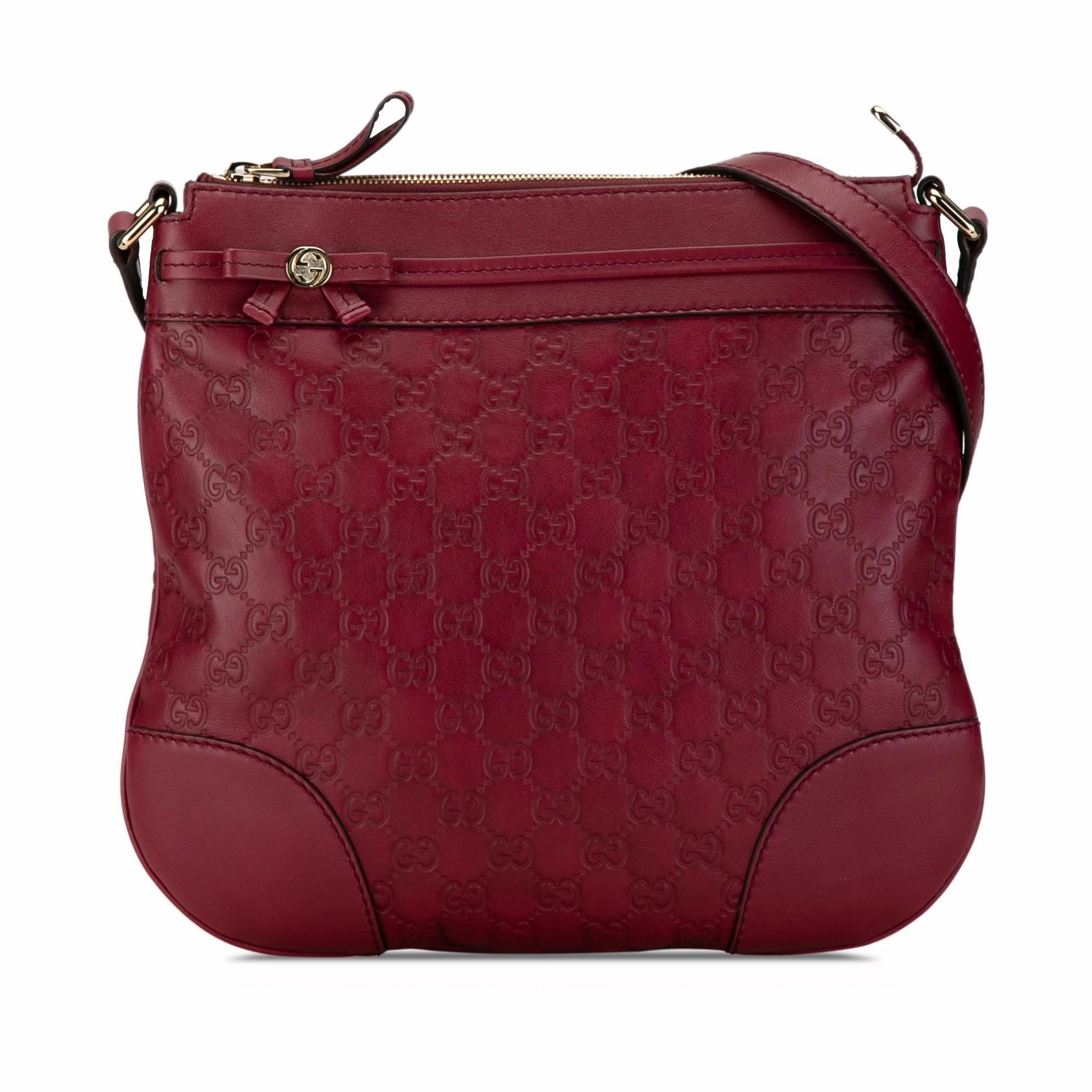 Gucci Guccissima Mayfair Crossbody Bag (SHG-ZwUOPU)
