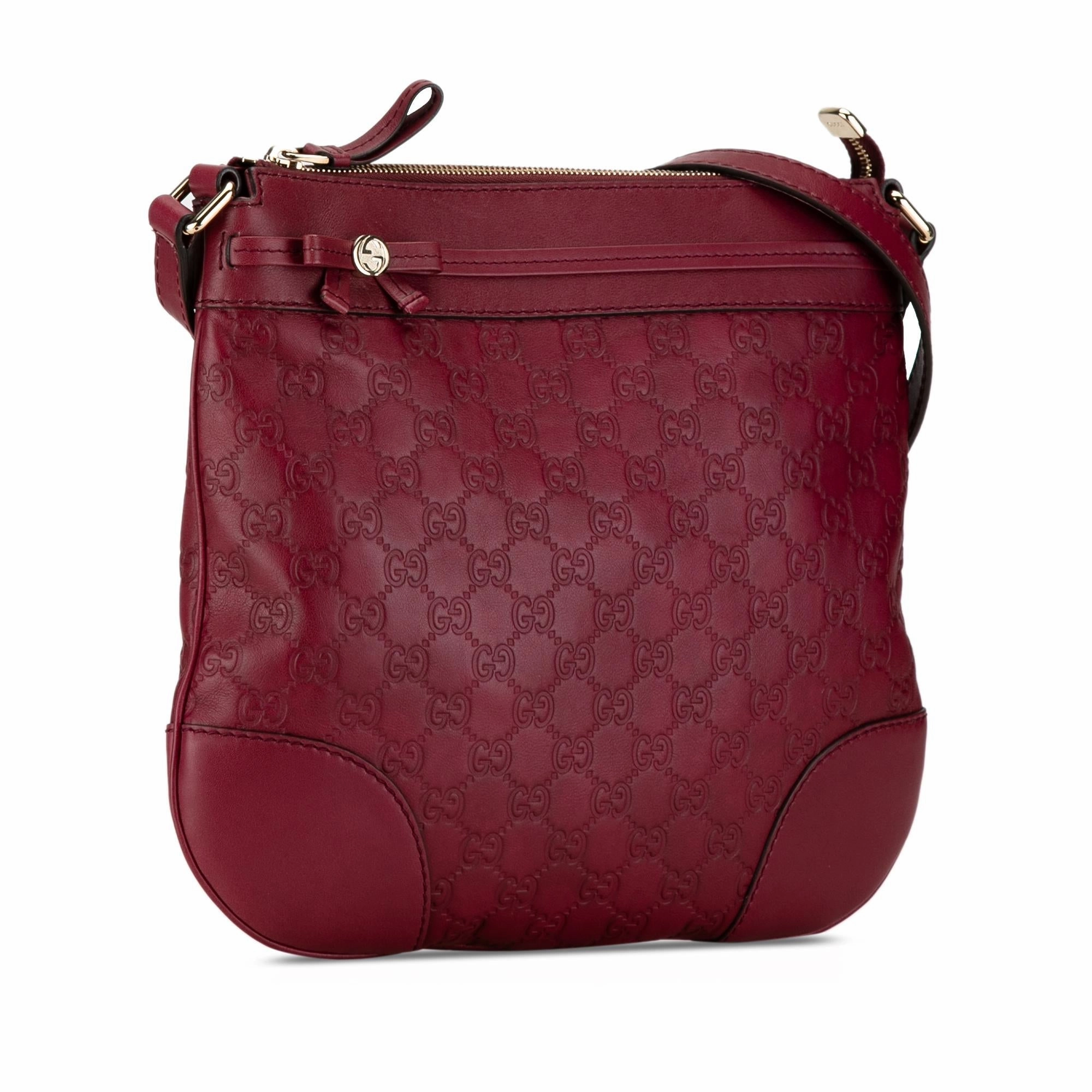 Gucci Guccissima Mayfair Crossbody Bag (SHG-ZwUOPU)