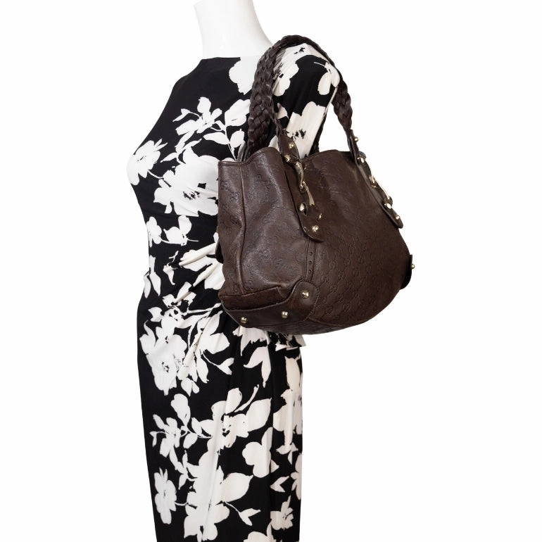 Gucci Guccissima Pelham Shoulder Bag
