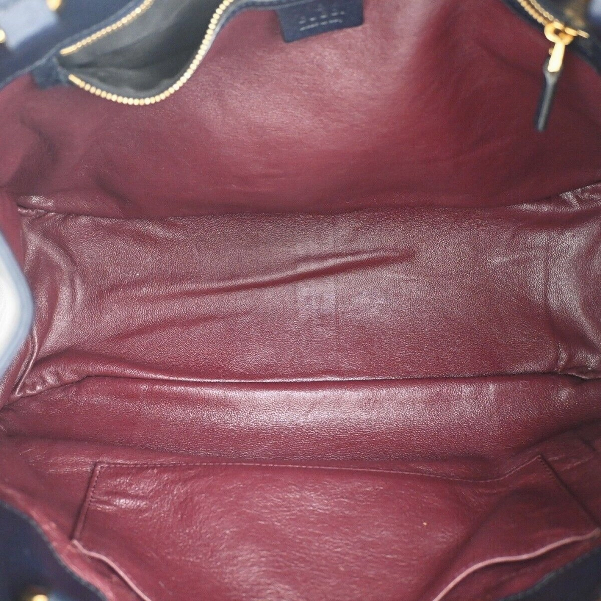 Gucci Horsebit  Canvas Shoulder Bag ()