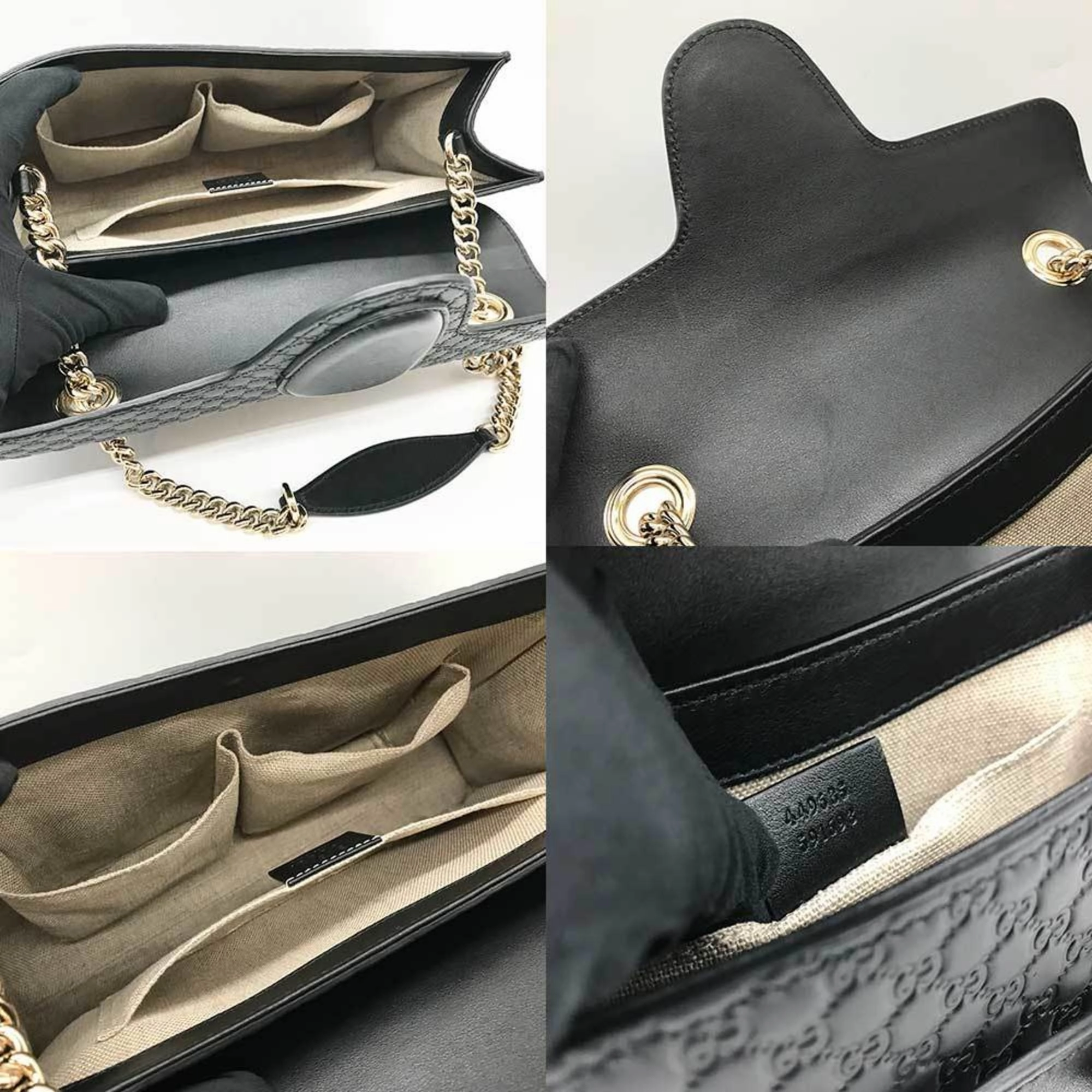 Gucci Horsebit  Leather Shoulder Bag ()