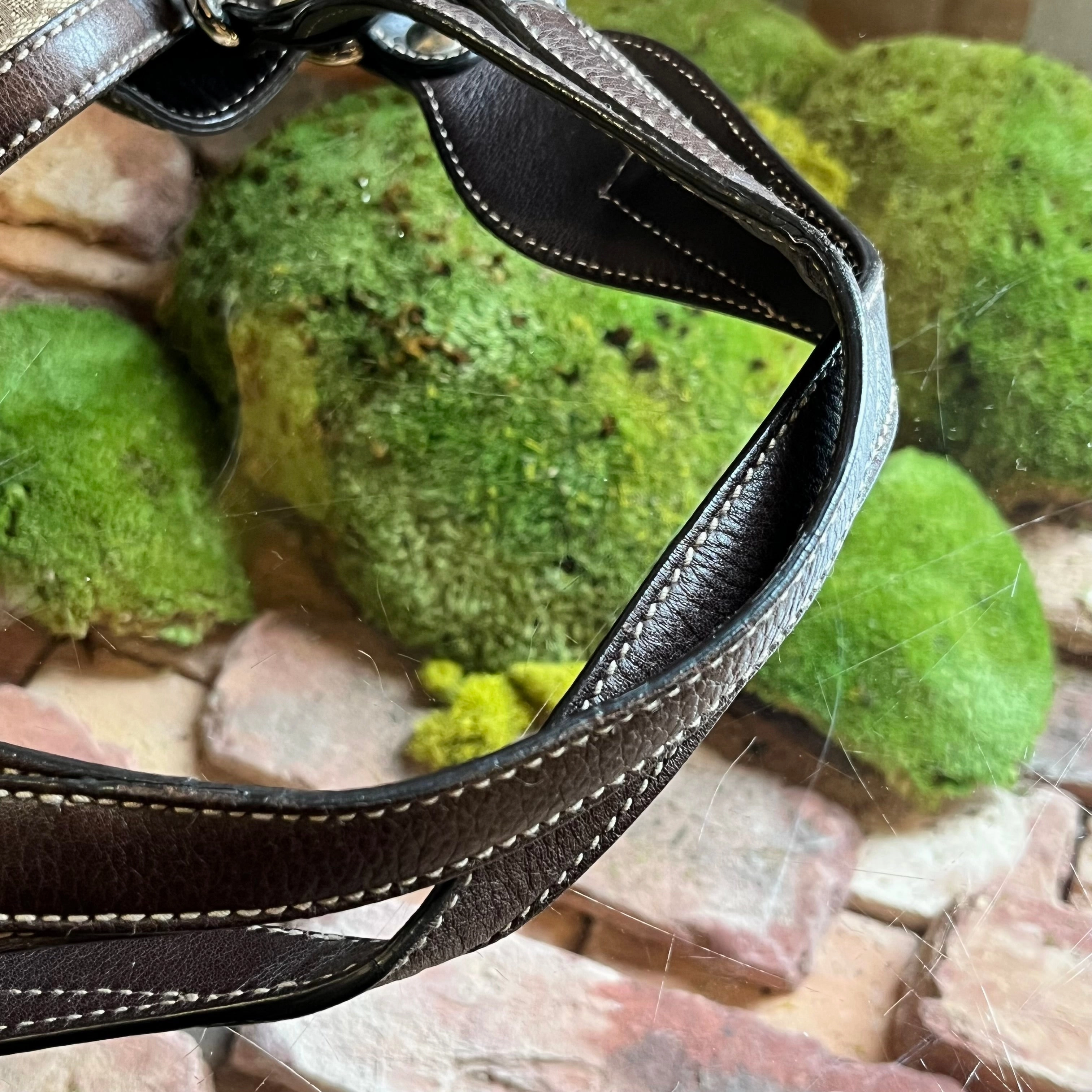 GUCCI Icon Bit GG Canvas Shoulder Bag