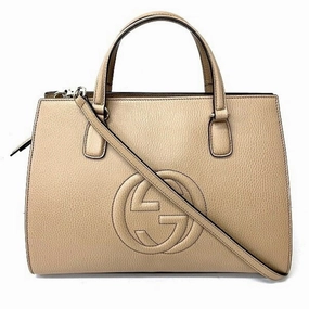 Gucci Interlocking  Leather Shoulder Bag ()