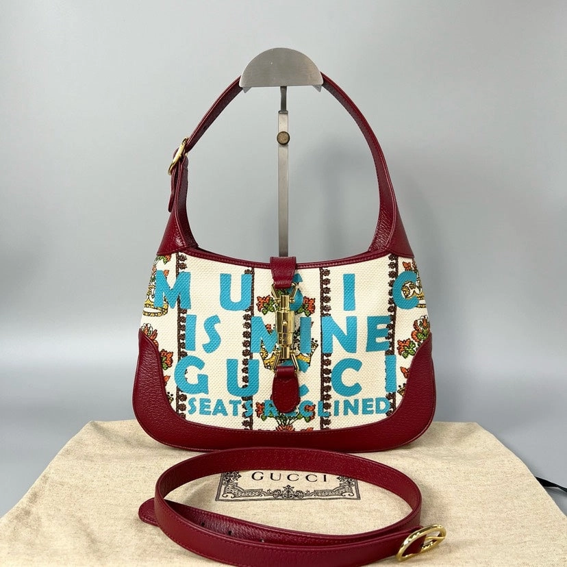 Gucci Jackie 1961 Small Burgundy Limited Edition Shoulder Bag