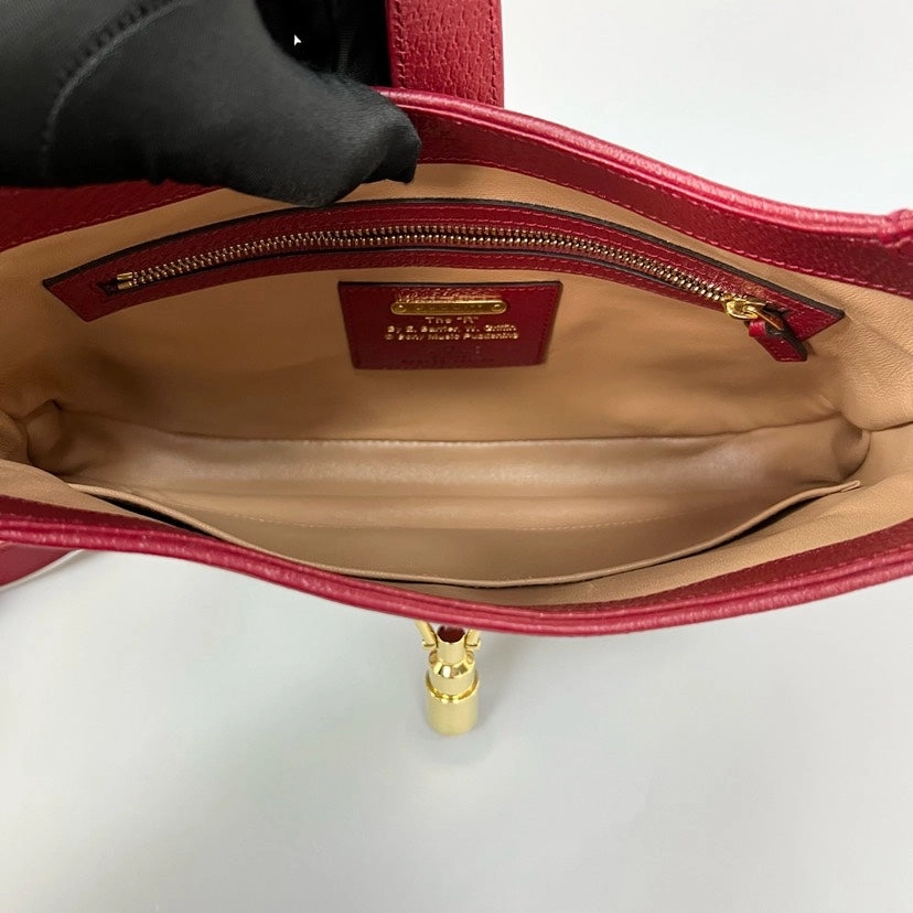 Gucci Jackie 1961 Small Burgundy Limited Edition Shoulder Bag