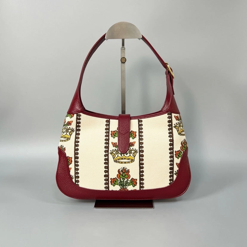 Gucci Jackie 1961 Small Burgundy Limited Edition Shoulder Bag
