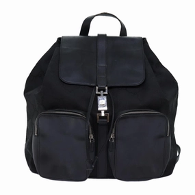 Gucci Jackie  Canvas Backpack Bag ()