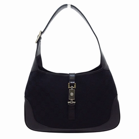 Gucci Jackie  Canvas Shoulder Bag ()