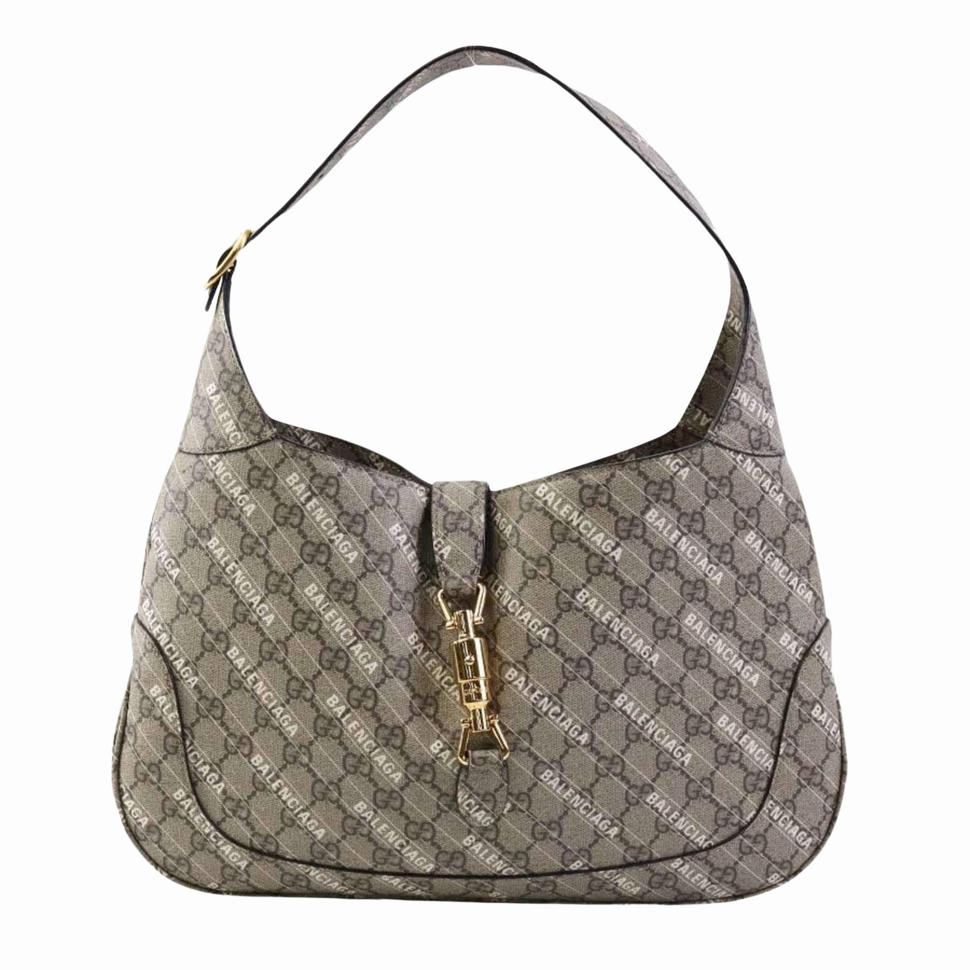 Gucci Jackie  Canvas Shoulder Bag ()