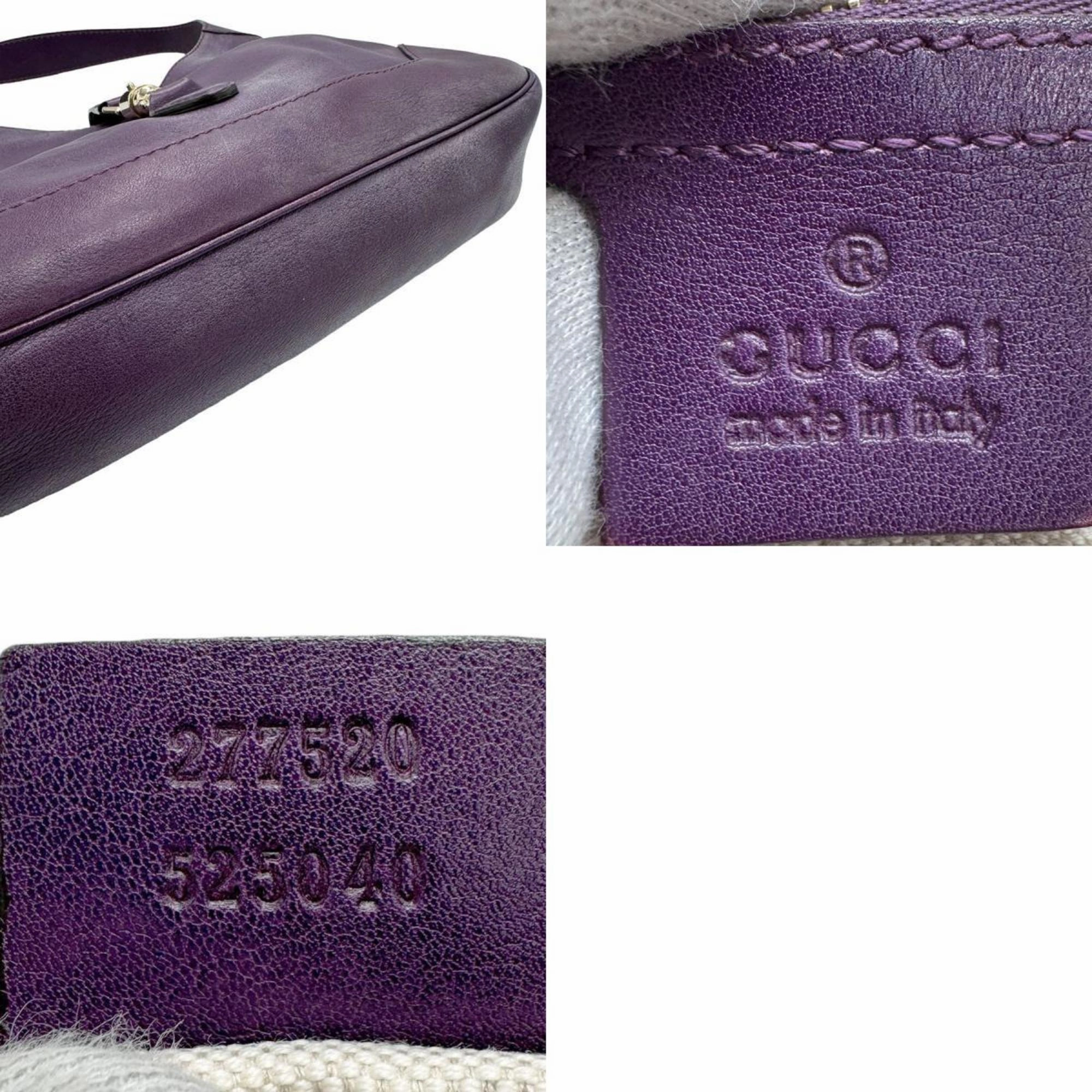 Gucci Jackie  Leather Shoulder Bag ()