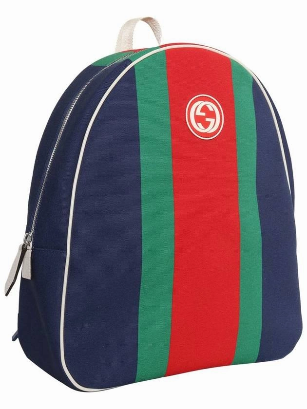 Gucci Kids Stripe Logo Backpack