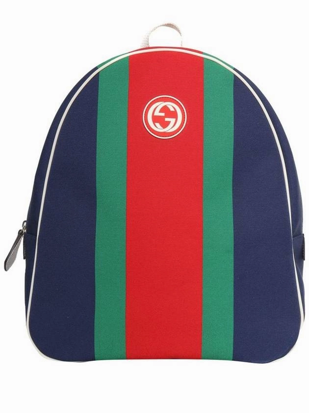 Gucci Kids Stripe Logo Backpack